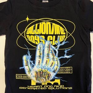 Billionaire Boys Club Black Graphic Kids T-Shirt Size 4